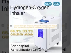 Docente Macchina di terapia inalazione di idrogeno 3000 ml Alleviare il dolore articolare Efficiente Tecnologia di separazione a membrana WEIZI