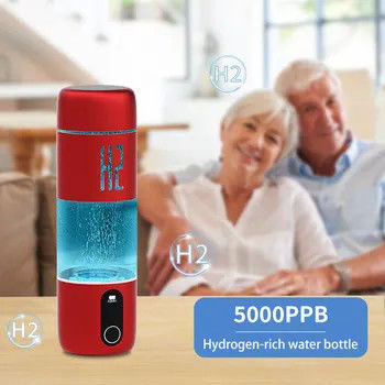 15W 235ml Bottiglia ad acqua ricca di idrogeno ad alta concentrazione 2000ppb