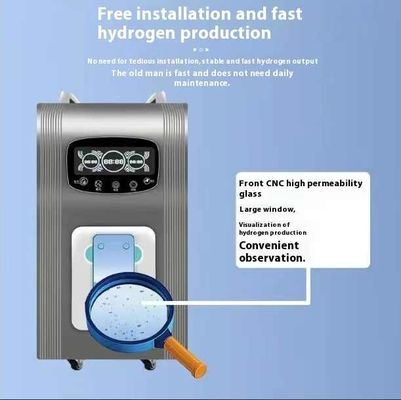 Good price Nuova macchina di inalazione dell'idrogeno in acciaio inossidabile di fabbrica Capacità 3000ml Installazione desktop esterna Modello di progettazione Weizi in linea