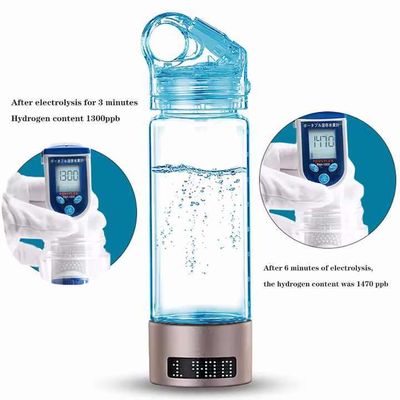 Good price Generatore di idrogeno portatile sano Bottiglia d'acqua 400ml Purificatore ricco per la casa Viaggi all'aperto Esercizio ufficio regalo in linea