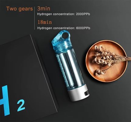 Good price Ionizzatore per bottiglia H2O Swift portatile popolare, membrana SPE Dupont, generatore di elettrolisi di acqua ricca di idrogeno, 325 ml, 2000 ppb in linea