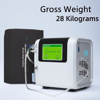 Good price Gross Weight 28 Kilograms Hydrogen Inhalation Machine With Daily Usage One Half Hour Per Day Packaged in Gift Box Great for Medical in linea